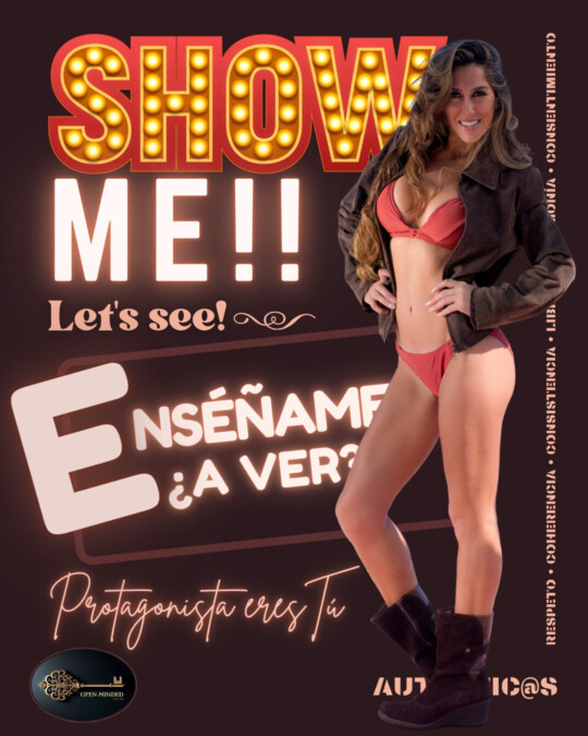 No nos gustan los SHOWS swinger… nos gusta el show me en un club swinger