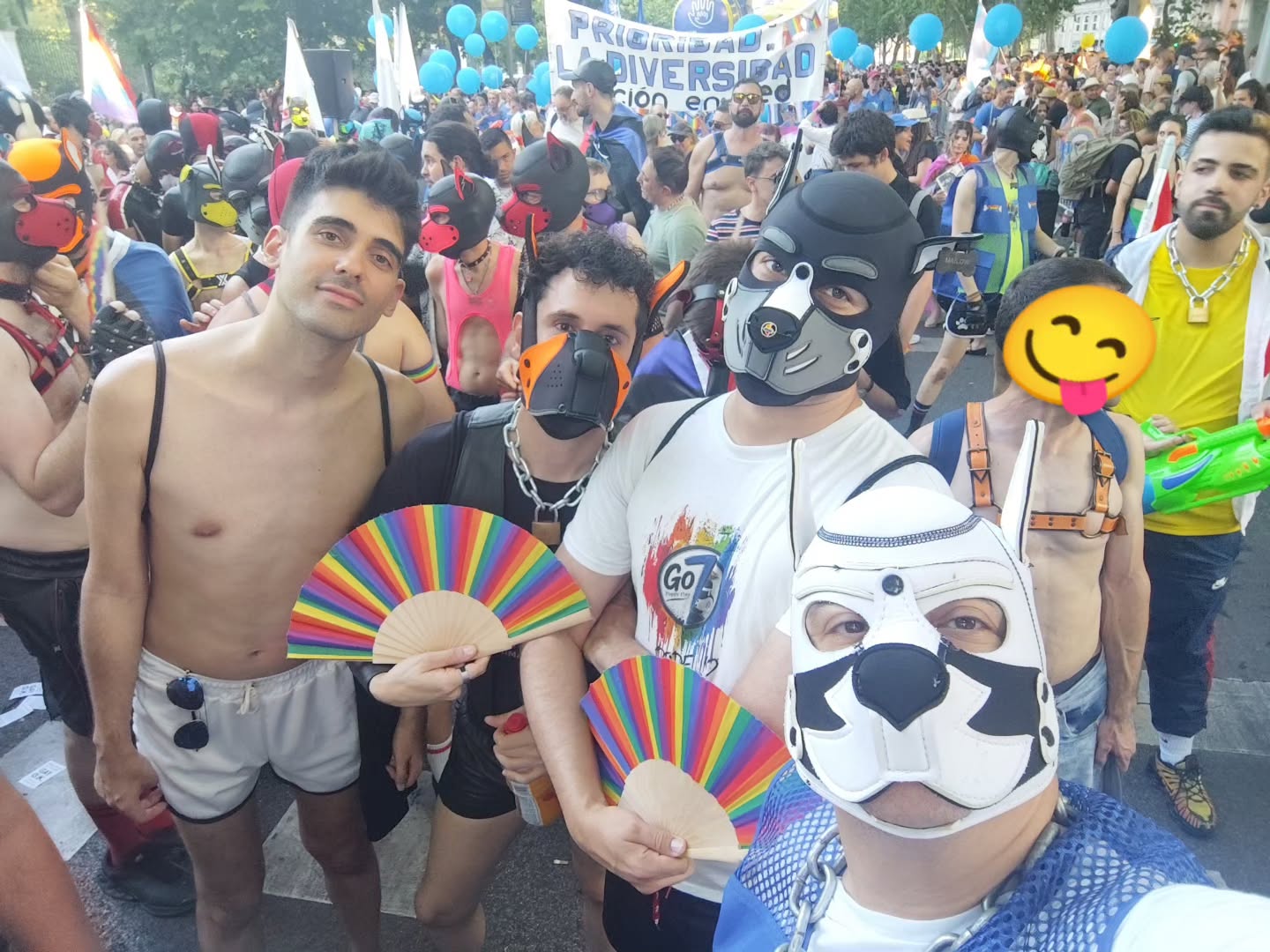 Go7 Puppy Play en el Orgullo de Madrid 2026