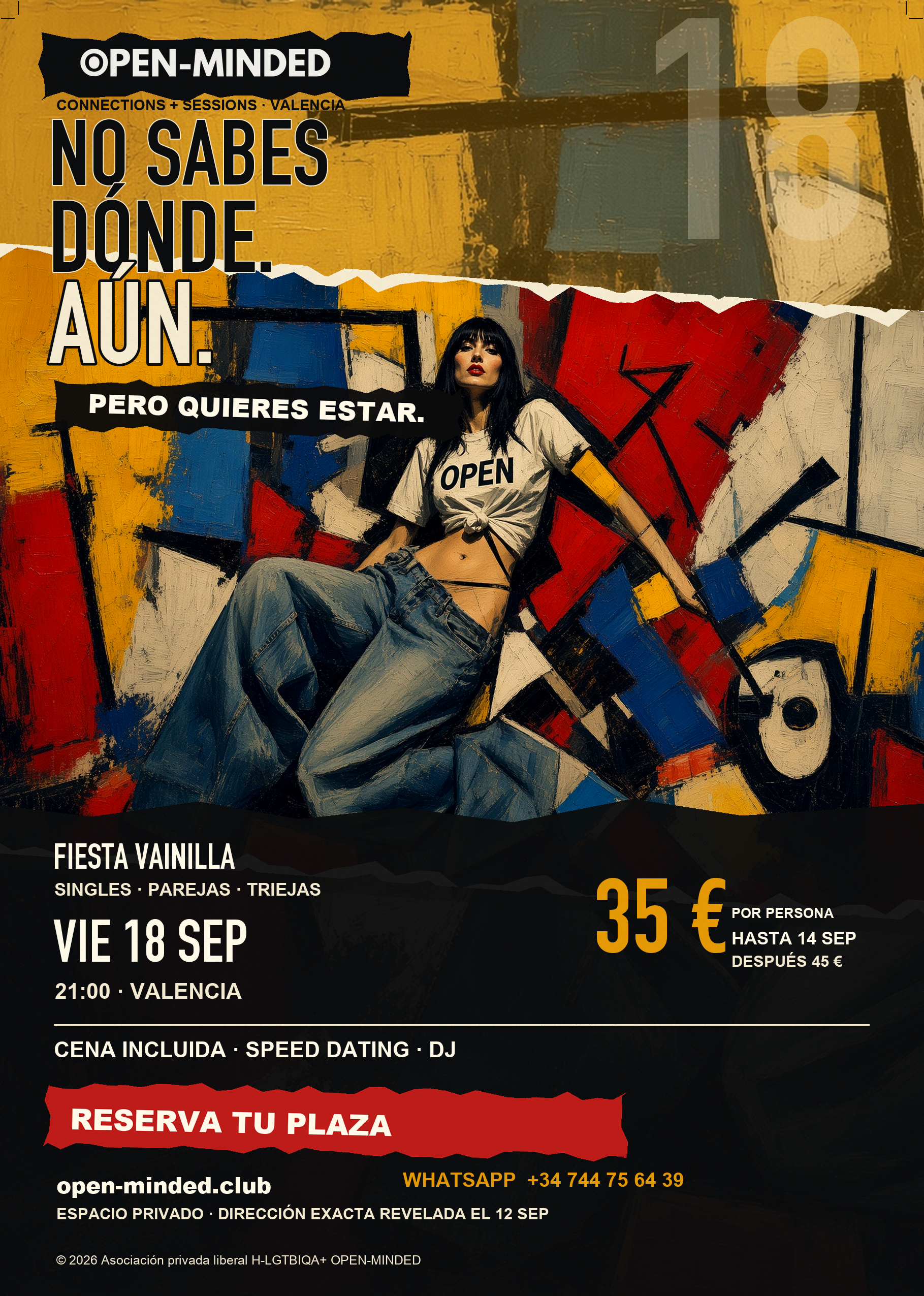 OPEN Connections + Sessions · viernes 18 de septiembre en València