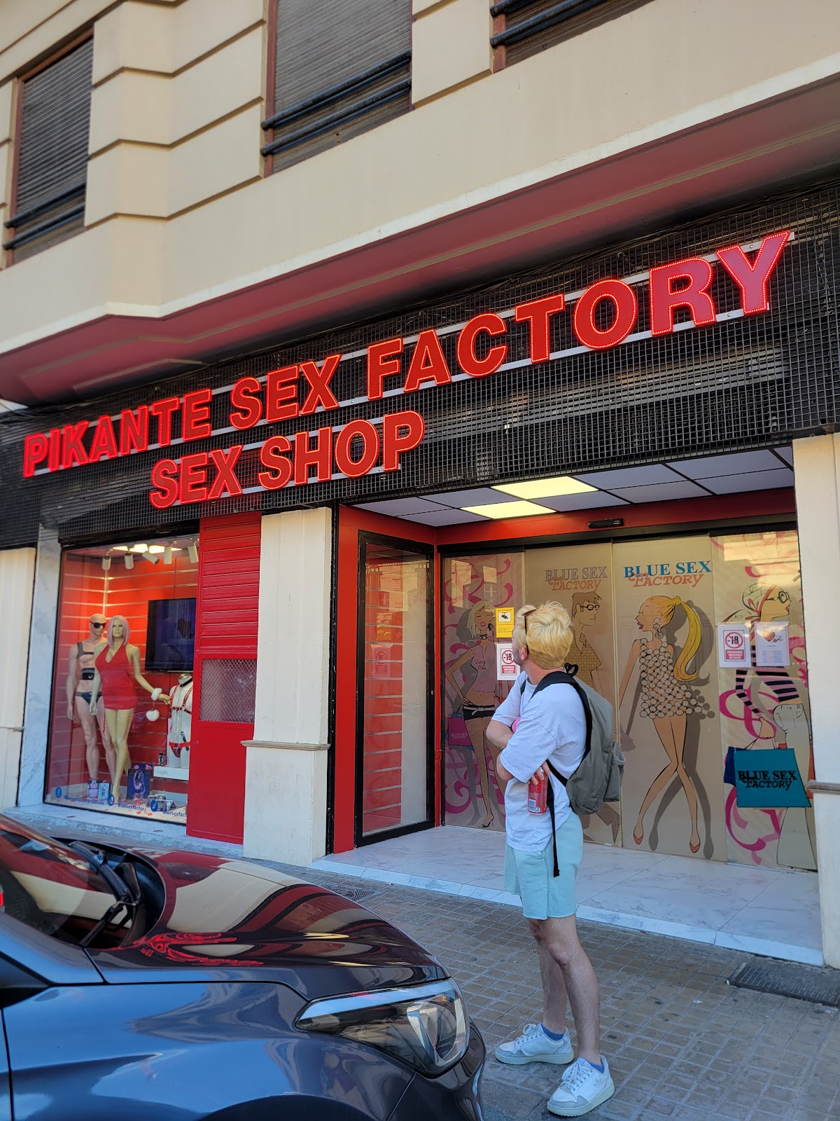 Blue Sex Factory / Pikante